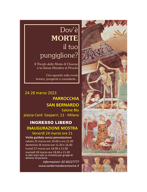 Mostra "Dov’è, MORTE, il tuo pungiglione?