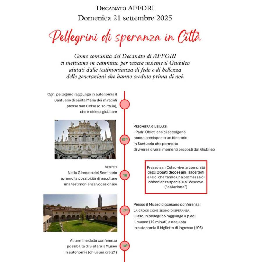 Pellegrini di Speranza in Città