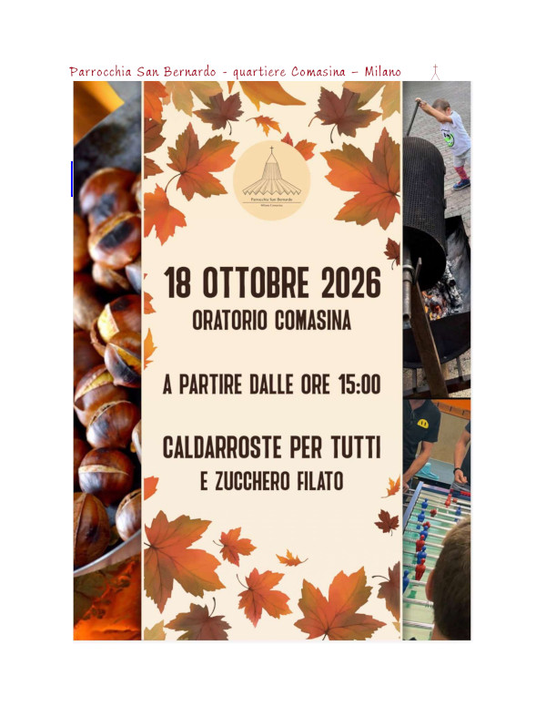 18 ottobre - Castagnata