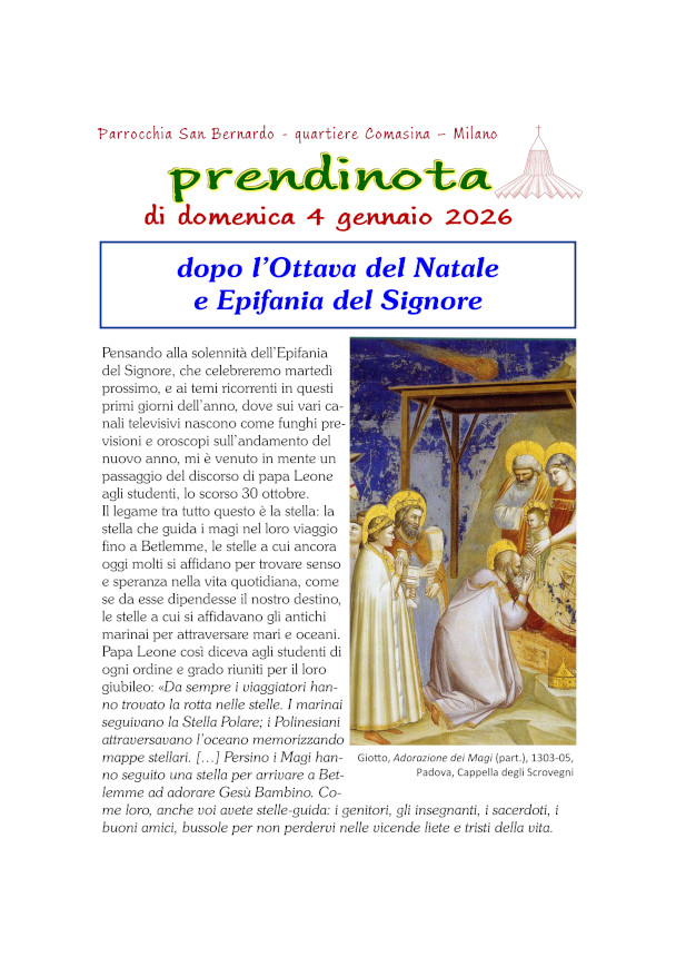 01 - Prendinota 4 gennaio 2026