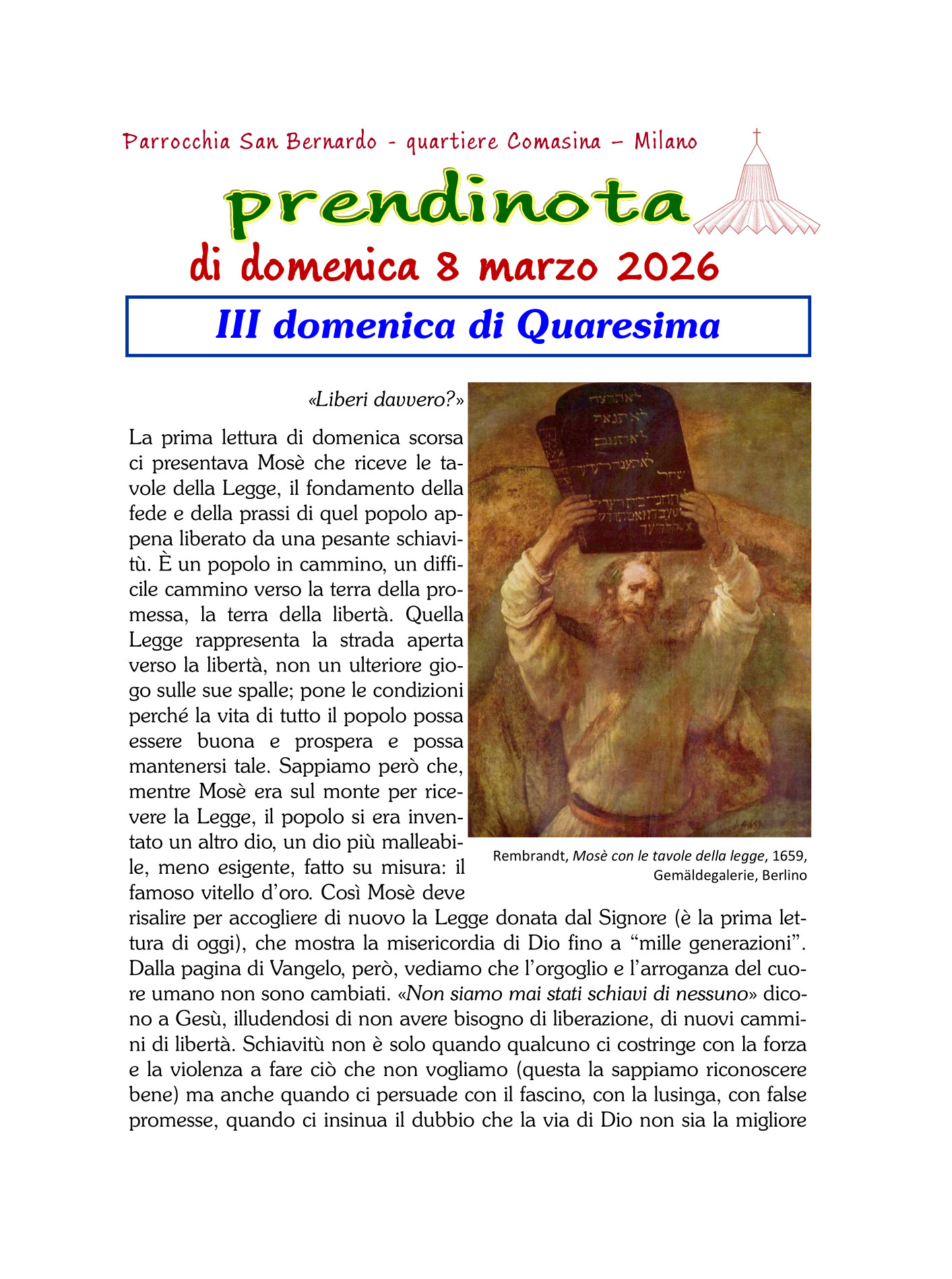 10 - Prendinota 8 marzo 2026