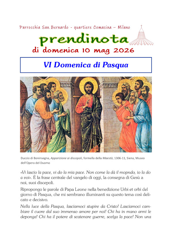 19 - Prendinota 10 maggio 2026