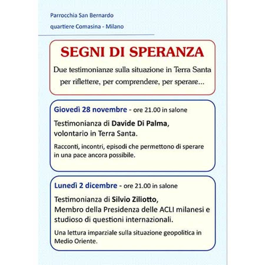 Avvento 2024 - Segni di Speranza