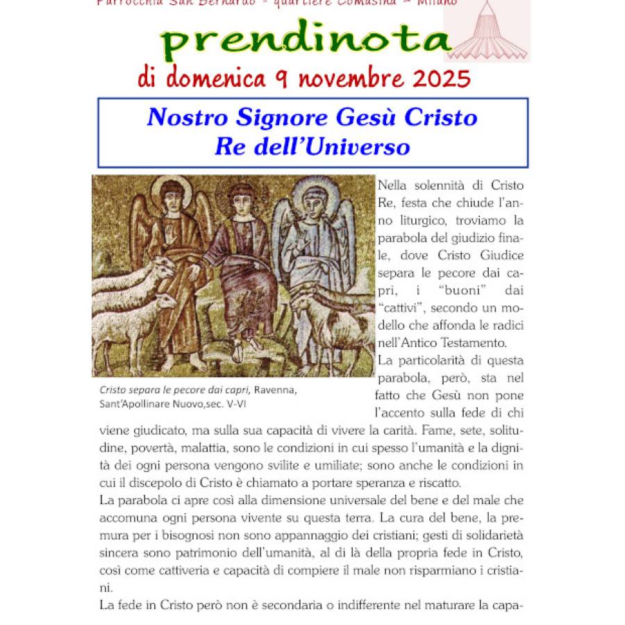 40 - Prendinota 9 novembre 2025