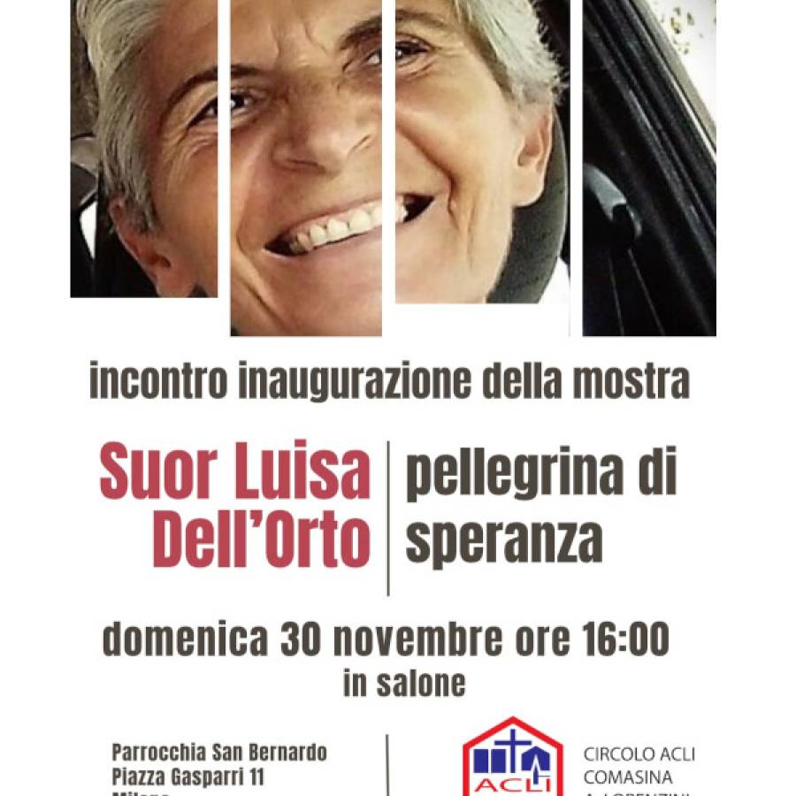 Avvento 2025 - Suor Luisa Dell'Orto - Pellegrina di speranza