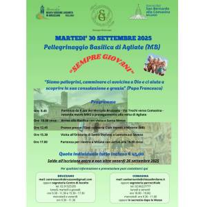 Sempre Giovani - Pellegrinaggio 30 settembre