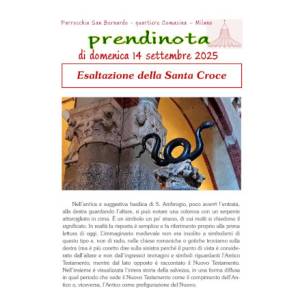 Prendinota 32 - 14 settembre 2025