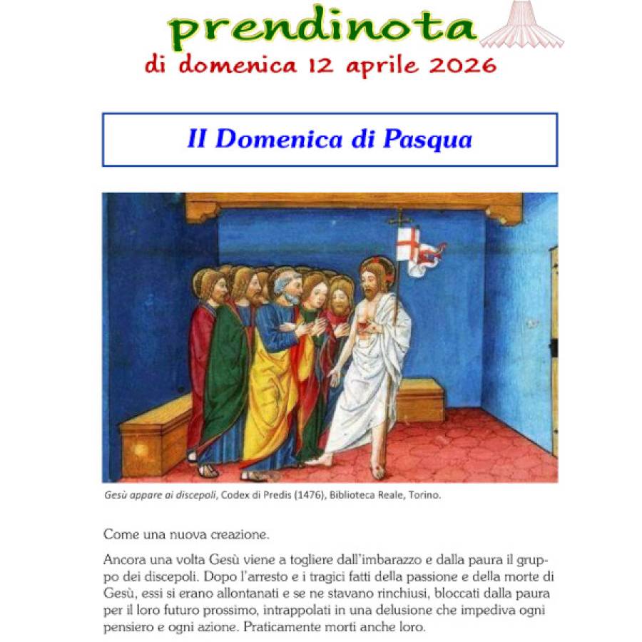 15 - Prendinota 12 aprile 2026